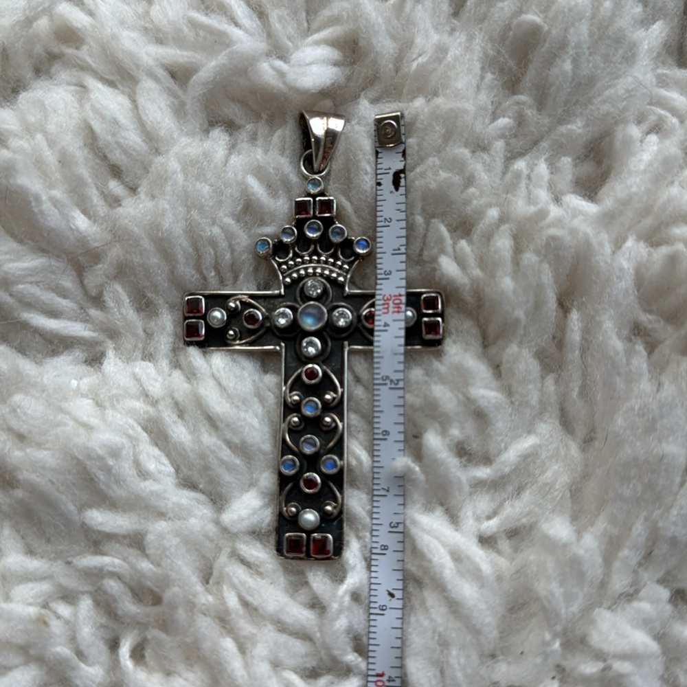 Nicky Butler Sterling Cross - Picture 3 of 6